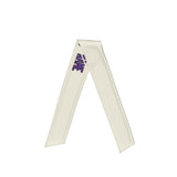 Custom Cream Light Purple Headband