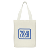 Custom Cream Gold Canvas Tote Bag