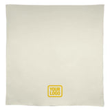 Custom Cream Sky Blue Square Table Cloth