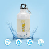 Custom Cream Gold Sports Bottle