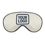 Custom Cream Blue Sleep Mask