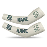 Custom Cream Blue Green Arm Sleeve