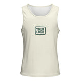Custom Cream Blue Green Men's Tank Top