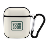 Custom Cream Blue Green AirPods Case