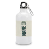Custom Cream Blue Green Sports Bottle