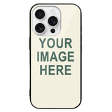 Custom Cream Blue Green Phone Case