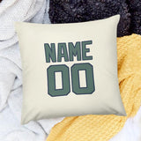 Custom Cream Blue Green Pillowcase