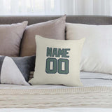Custom Cream Blue Green Pillowcase