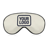 Custom Cream Navy Sleep Mask
