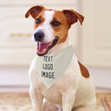 Custom Cream Navy Pet Scarf