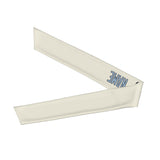 Custom Cream Light Blue Headband