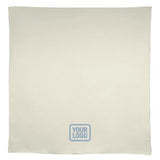Custom Cream Navy Square Table Cloth