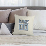 Custom Cream Light Blue Pillowcase