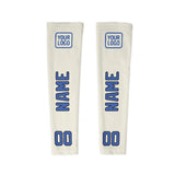 Custom Cream Sky Blue Arm Sleeve
