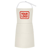 Custom Cream Orange Red Apron