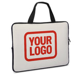 Custom Cream Orange Red Laptop Bag