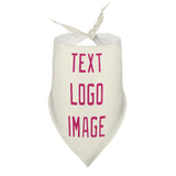 Custom Cream Pink Pet Scarf