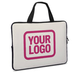 Custom Cream Pink Laptop Bag