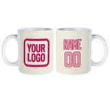 Custom Cream Light Pink Mug