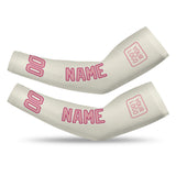 Custom Cream Light Pink Arm Sleeve