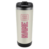 Custom Cream Light Pink Stainless Steel Water Cup