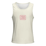 Custom Cream Light Pink Men's Tank Top