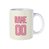 Custom Cream Light Pink Mug