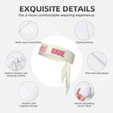 Custom Cream Light Pink Headband