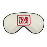 Custom Cream Red Sleep Mask