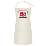 Custom Cream Red Apron
