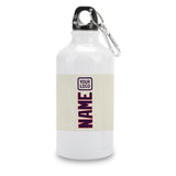 Custom Cream Purple Sports Bottle
