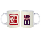 Custom Cream Purple Mug