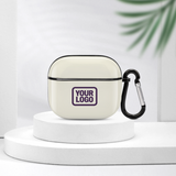 Custom Cream Purple AirPods Case (3rd Generation)