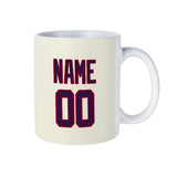 Custom Cream Purple Mug