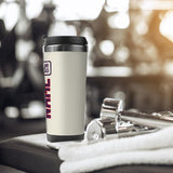 Custom Cream Purple Stainless Steel Water Cup