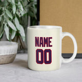 Custom Cream Purple Mug