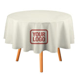 Custom Cream Copper Rose Round Table Cloth