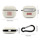 Custom Cream Copper Rose AirPods Case (3rd Generation)