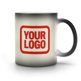 Custom Cream Orange Red Magic Mug