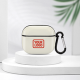 Custom Cream Orange Red AirPods Case (3rd Generation)