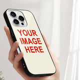Custom Cream Orange Red Phone Case
