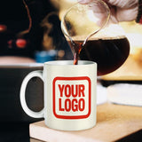 Custom Cream Orange Red Mug