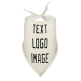 Custom Cream Black Pet Scarf