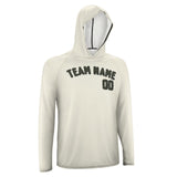 Custom Cream Olive UV-Hoodie