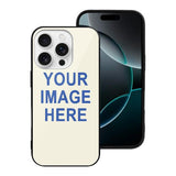 Custom Cream Sky Blue Phone Case