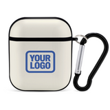 Custom Cream Sky Blue AirPods Case