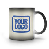 Custom Cream Sky Blue Magic Mug