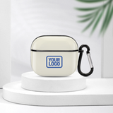 Custom Cream Sky Blue AirPods Case (3rd Generation)