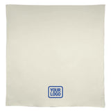 Custom Cream Black Square Table Cloth