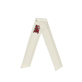 Custom Cream Red Headband
